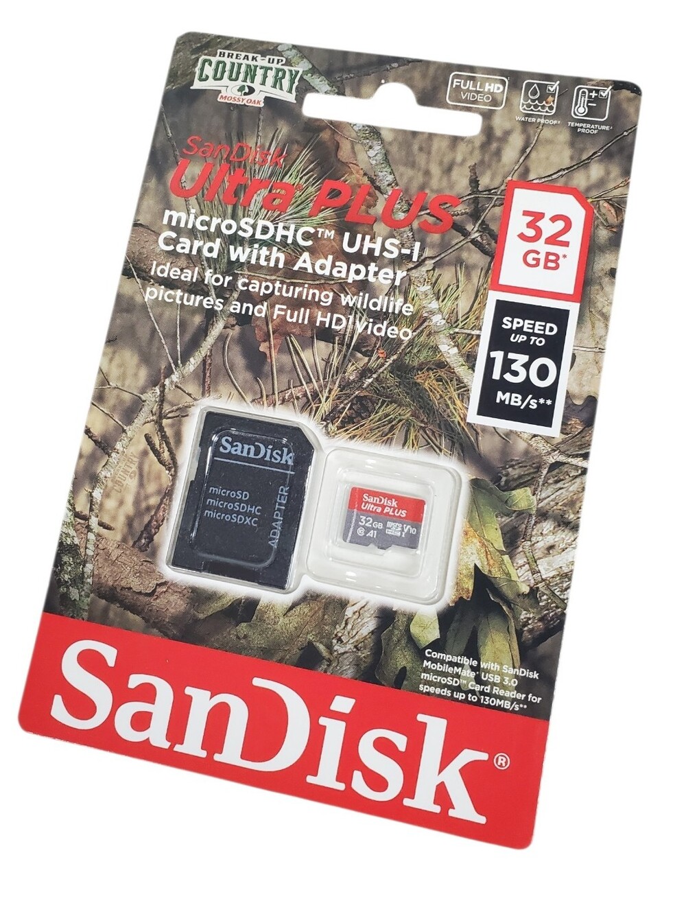SD Card Hunting Game Cam San Disk Media Holder Camera Video